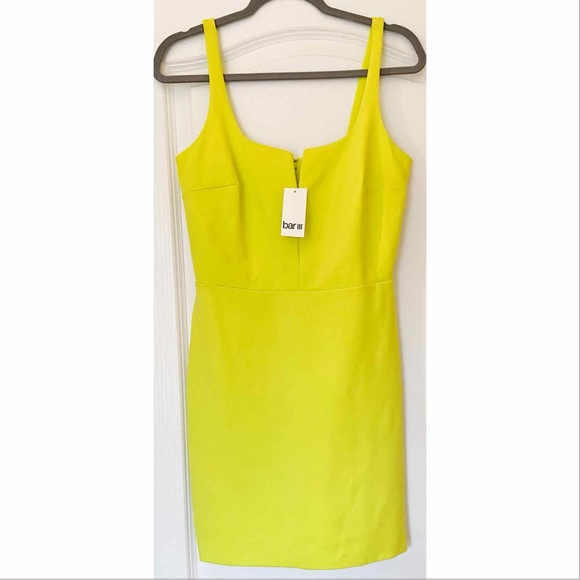 Bar III Split Neck Bodycon dress - Picture 7 of 7